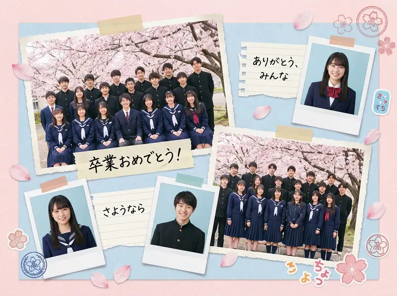 卒業コラージュの作り方 — 4:3 横長