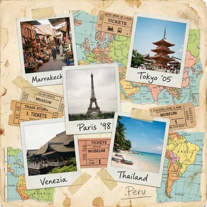 Travel Photo Collage — 1:1 Square