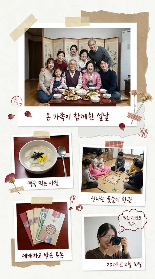 설날 콜라주 — 9:16 세로